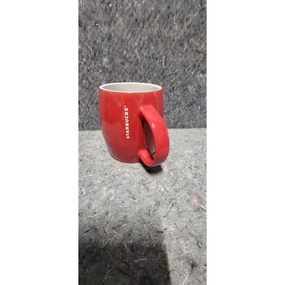 Starbucks Solid Red‎ Ceramic Mug 14oz Coffee Tea Cup